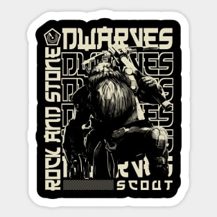 Scouting - galactic Sticker